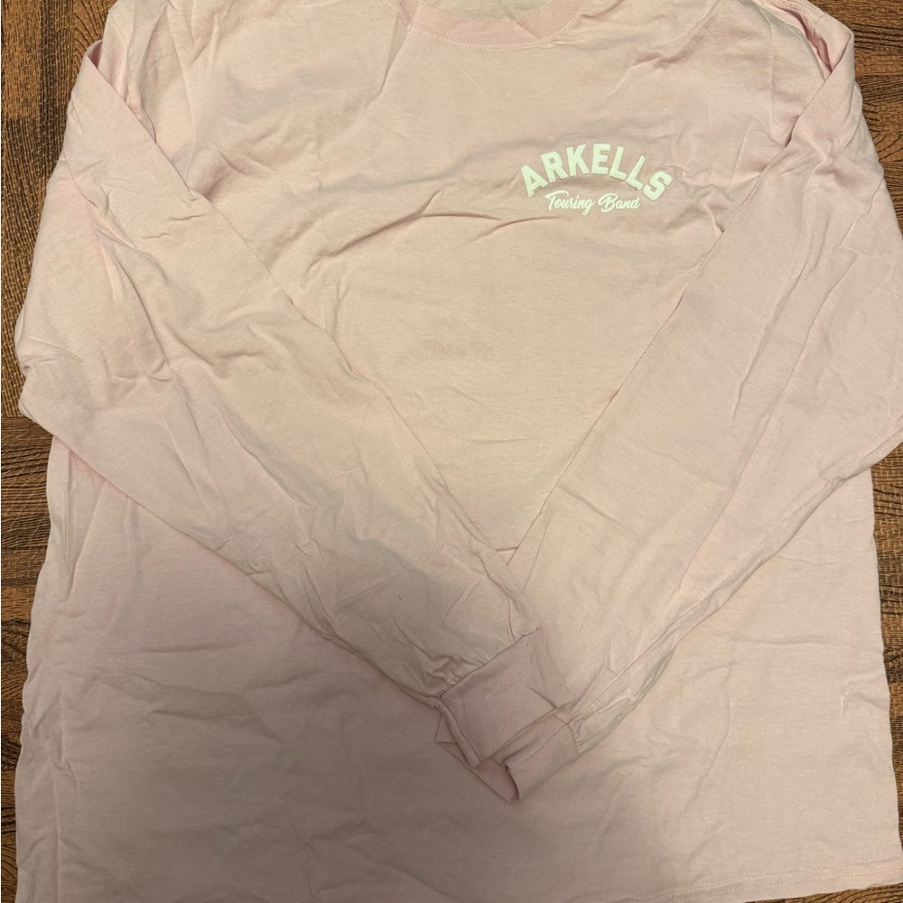 Arkells Pink Long Sleeve Shirt